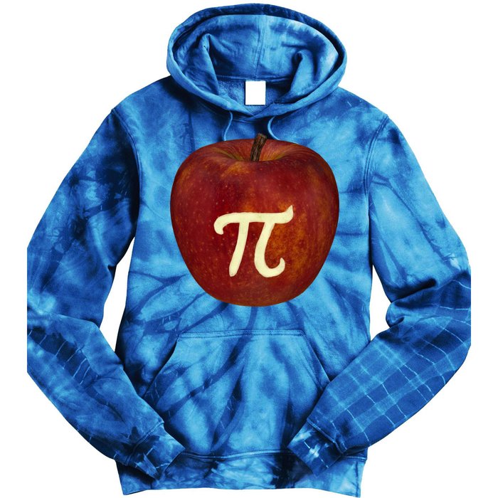 Funny Math Geek Apple Pie Pi Day Gift Tie Dye Hoodie