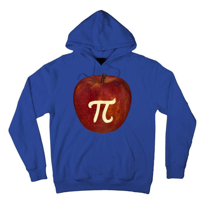 Funny Math Geek Apple Pie Pi Day Gift Tall Hoodie