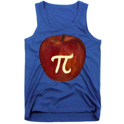 Funny Math Geek Apple Pie Pi Day Gift Tank Top