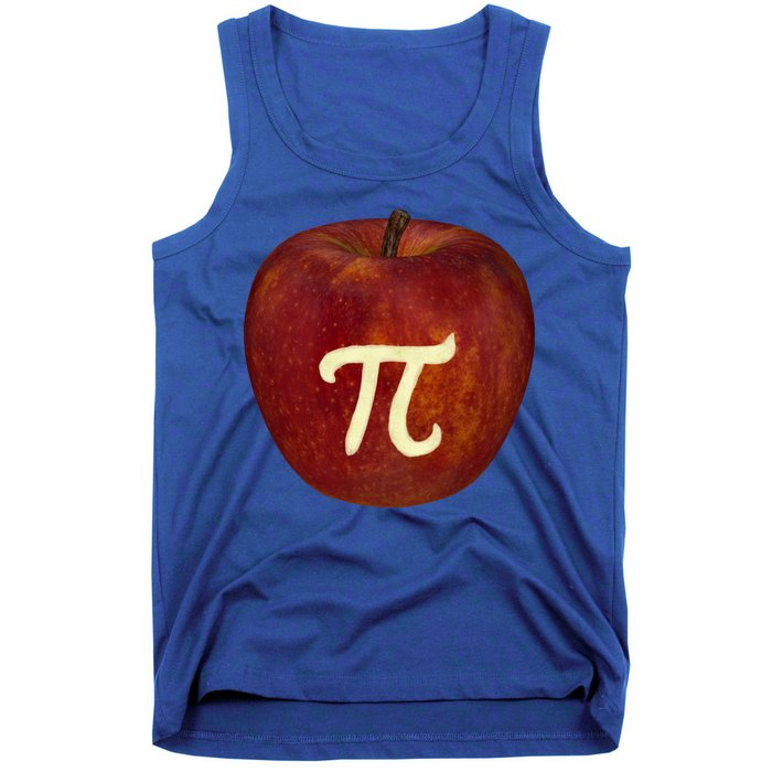 Funny Math Geek Apple Pie Pi Day Gift Tank Top