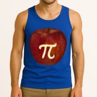 Funny Math Geek Apple Pie Pi Day Gift Tank Top