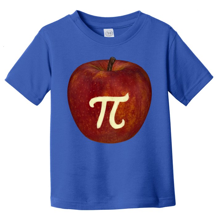 Funny Math Geek Apple Pie Pi Day Gift Toddler T-Shirt