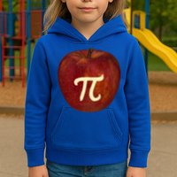 Funny Math Geek Apple Pie Pi Day Gift Kids Hoodie