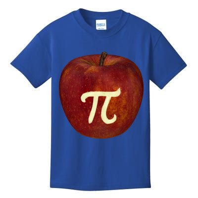 Funny Math Geek Apple Pie Pi Day Gift Kids T-Shirt