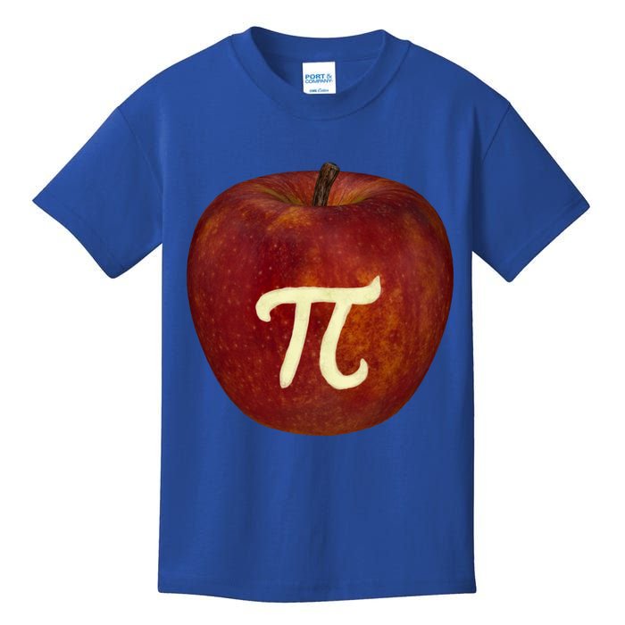Funny Math Geek Apple Pie Pi Day Gift Kids T-Shirt