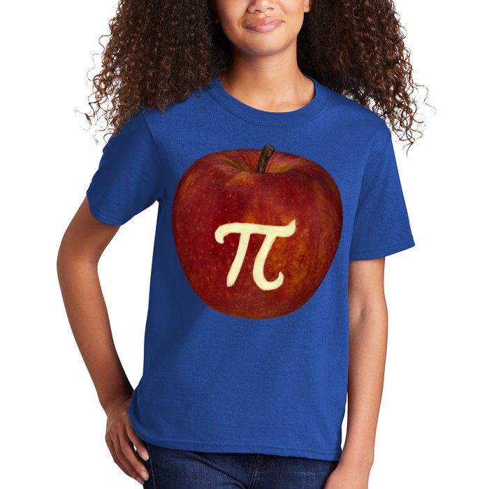 Funny Math Geek Apple Pie Pi Day Gift Kids T-Shirt