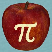 Funny Math Geek Apple Pie Pi Day Gift Sueded Cloud Jersey T-Shirt