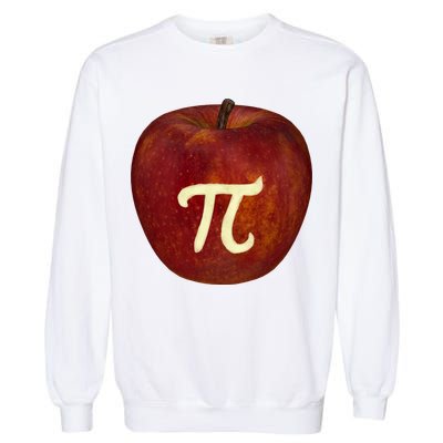 Funny Math Geek Apple Pie Pi Day Gift Garment-Dyed Sweatshirt