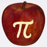 Funny Math Geek Apple Pie Pi Day Gift Garment-Dyed Sweatshirt