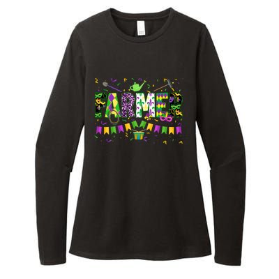 Funny Mardi Gras Farmer Carnival Parade Gift Womens CVC Long Sleeve Shirt