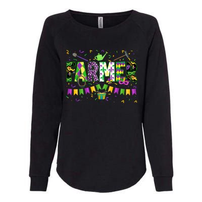 Funny Mardi Gras Farmer Carnival Parade Gift Womens California Wash Sweatshirt