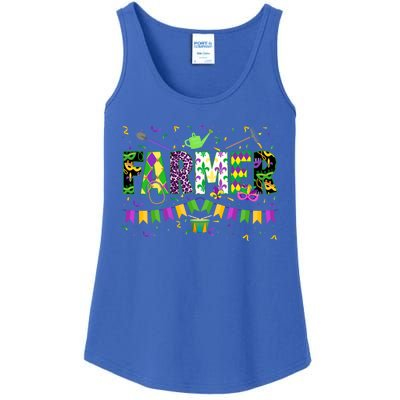 Funny Mardi Gras Farmer Carnival Parade Gift Ladies Essential Tank