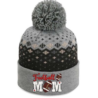 Football Mom Gift The Baniff Cuffed Pom Beanie