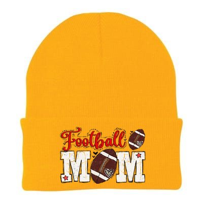 Football Mom Gift Knit Cap Winter Beanie