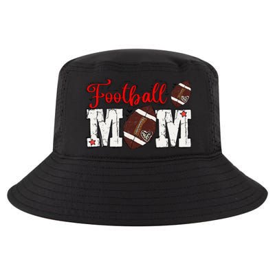 Football Mom Gift Cool Comfort Performance Bucket Hat