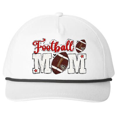 Football Mom Gift Snapback Five-Panel Rope Hat