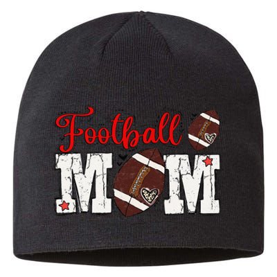 Football Mom Gift Sustainable Beanie