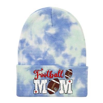 Football Mom Gift Tie Dye 12in Knit Beanie