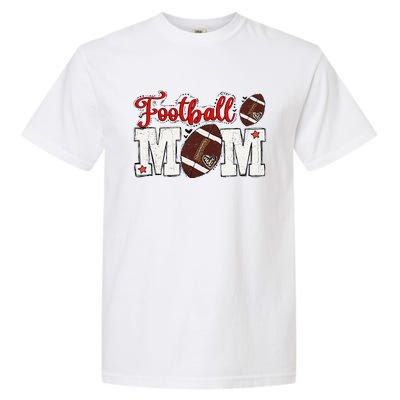 Football Mom Gift Garment-Dyed Heavyweight T-Shirt