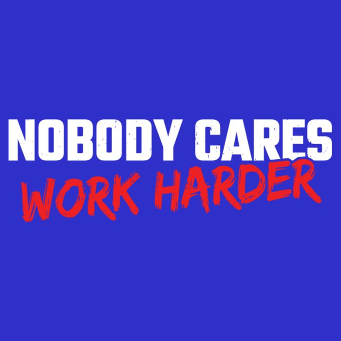 Fitness Motivation Gym Workout Nobody Cares Work Harder Gift Bag