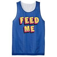 Feed Me Gift Mesh Reversible Basketball Jersey Tank