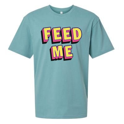 Feed Me Gift Sueded Cloud Jersey T-Shirt