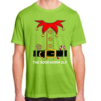 Family Matching Group The Bookworm Elf Christmas Gift Adult ChromaSoft Performance T-Shirt