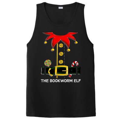 Family Matching Group The Bookworm Elf Christmas Gift PosiCharge Competitor Tank