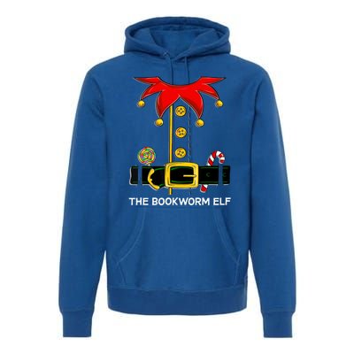 Family Matching Group The Bookworm Elf Christmas Gift Premium Hoodie