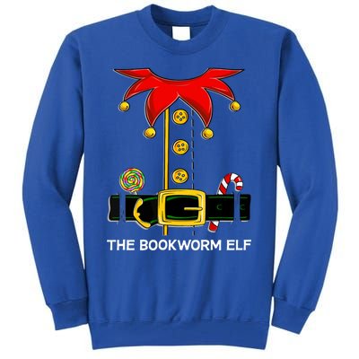 Family Matching Group The Bookworm Elf Christmas Gift Tall Sweatshirt