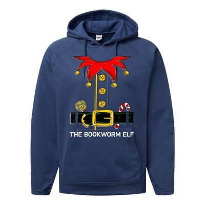 Family Matching Group The Bookworm Elf Christmas Gift Performance Fleece Hoodie