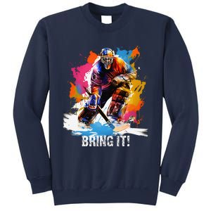 Funny My Goal Is To Deny Yours Hockey Goalie Ice Hockey Sweatshirt