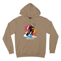 Funny My Goal Is To Deny Yours Hockey Goalie Ice Hockey Hoodie