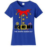 Family Matching Group The Drama Queen Elf Christmas Funny Gift Women's T-Shirt