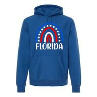 Florida Meaningful Gift I Love Florida Usa Gift Premium Hoodie