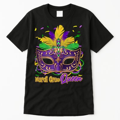 Festive Mardi Gras Queen Tall T-Shirt