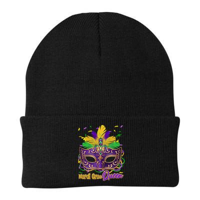 Festive Mardi Gras Queen Beanie