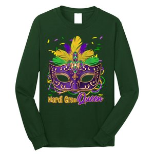 Festive Mardi Gras Queen Long Sleeve Shirt