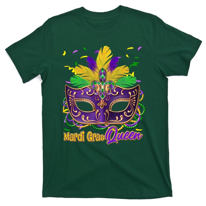 Festive Mardi Gras Queen T-Shirt