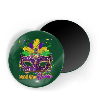 Festive Mardi Gras Queen Magnet