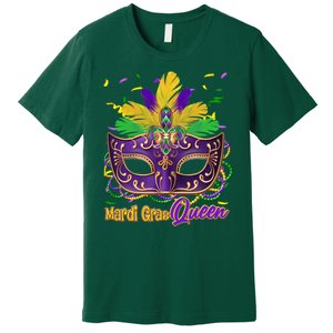 Festive Mardi Gras Queen Premium T-Shirt