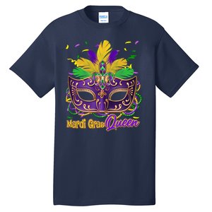 Festive Mardi Gras Queen Tall T-Shirt