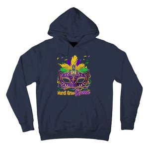 Festive Mardi Gras Queen Tall Hoodie