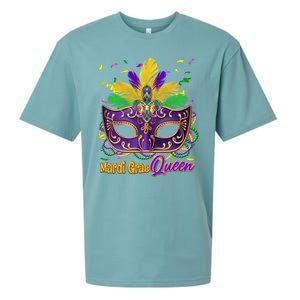 Festive Mardi Gras Queen Sueded Cloud Jersey T-Shirt