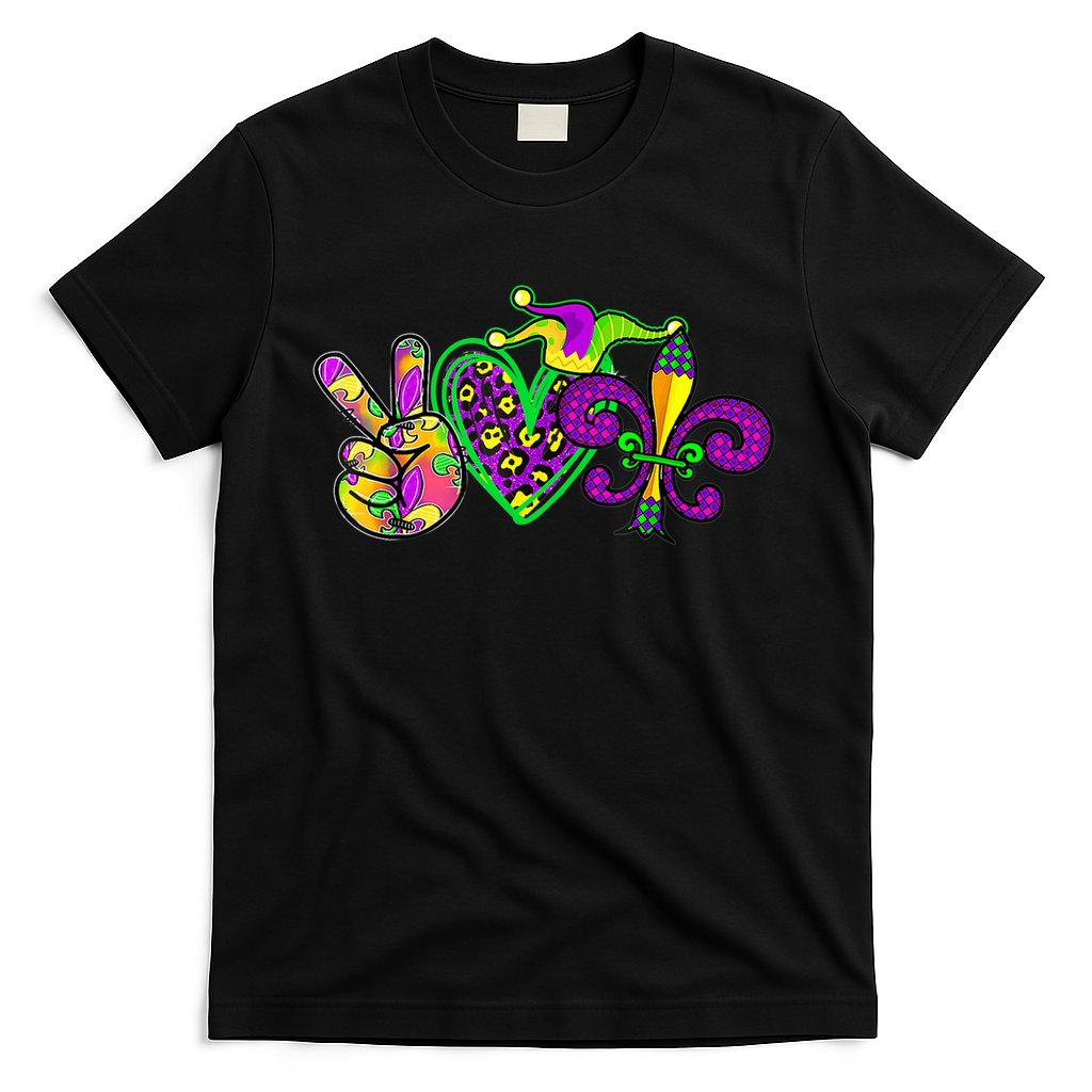 Funny Mardi Gras Women Girl T-Shirt