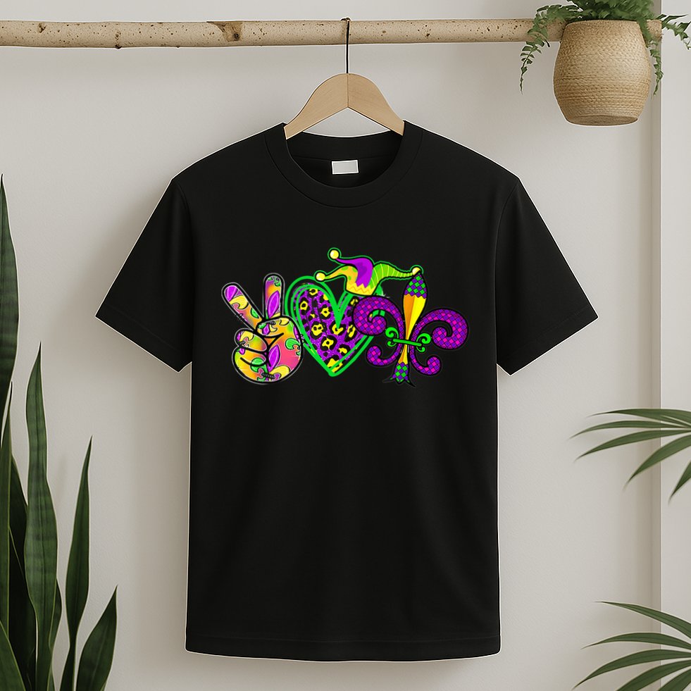 Funny Mardi Gras Women Girl T-Shirt