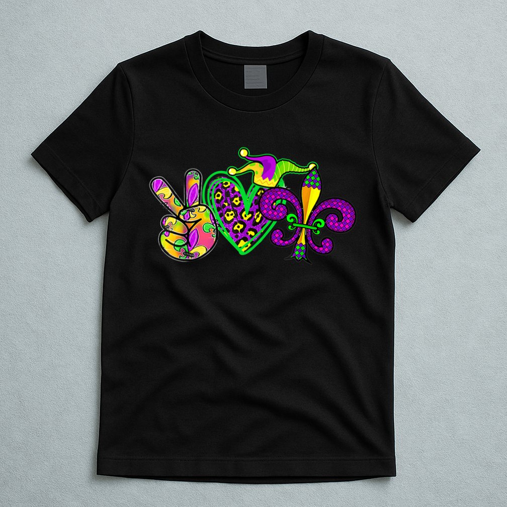 Funny Mardi Gras Women Girl T-Shirt