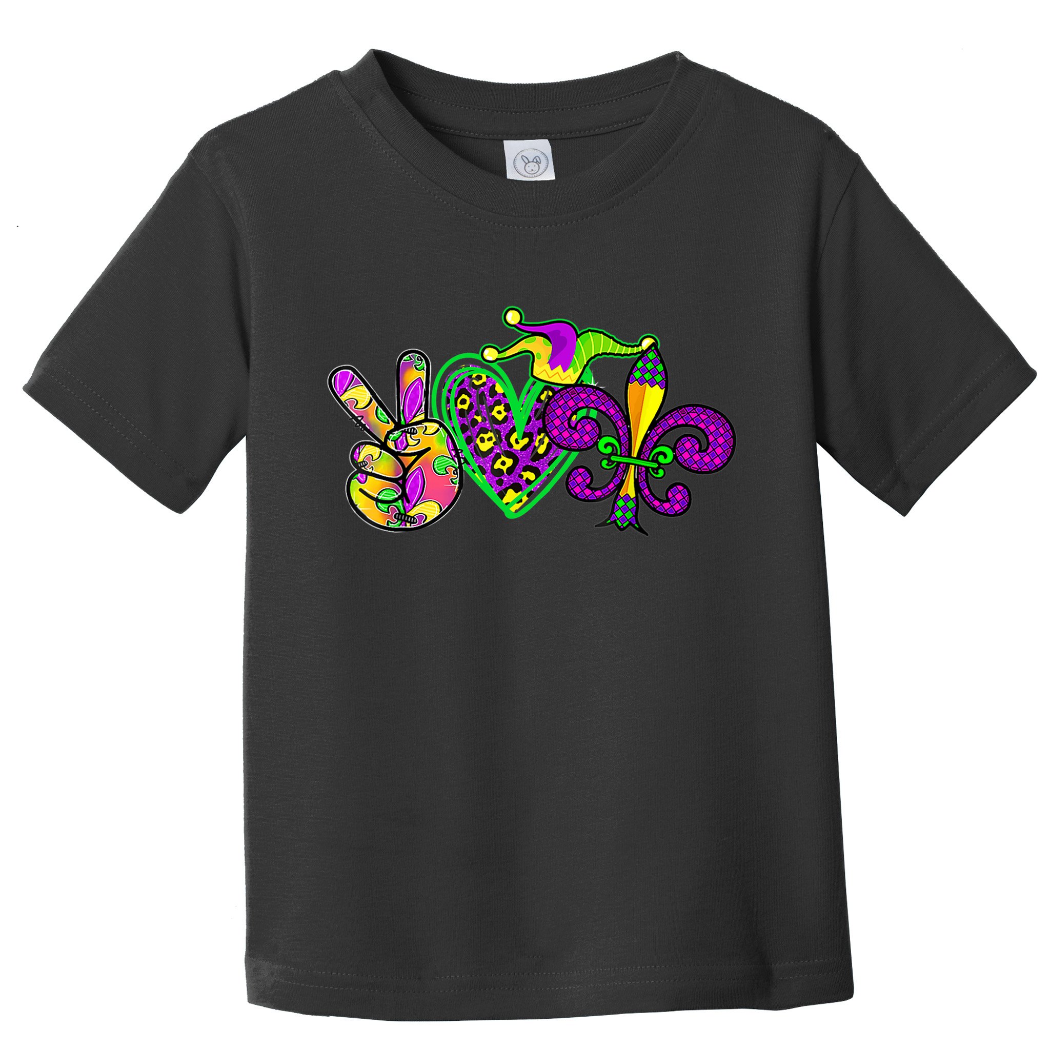 Funny Mardi Gras Women Girl Toddler T-Shirt