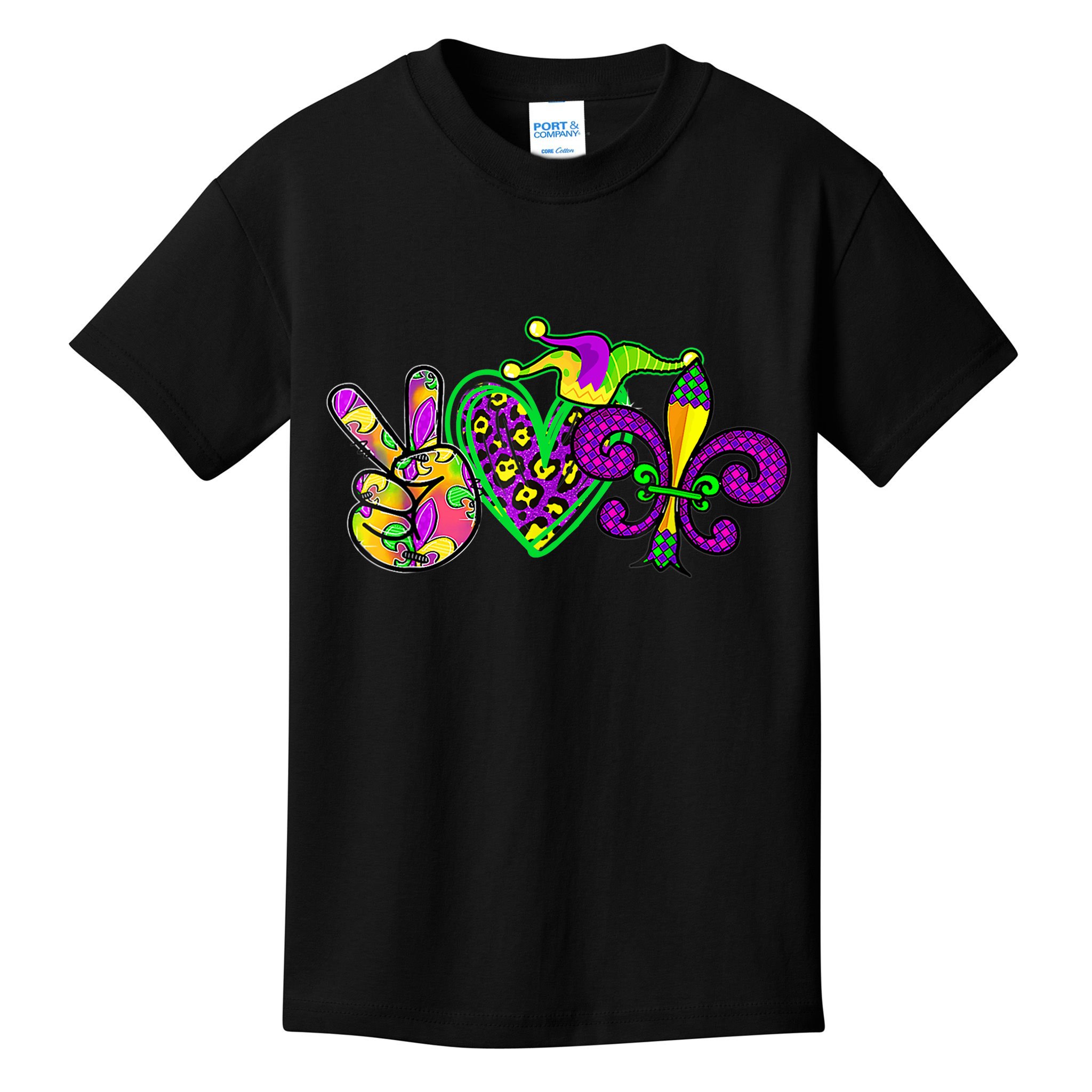 Funny Mardi Gras Women Girl Kids T-Shirt