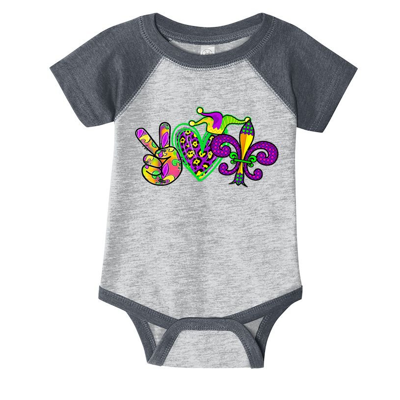 Funny Mardi Gras Women Girl Infant Baby Jersey Bodysuit